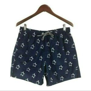 PacSun Boardies Navy White Stars Swim Trunks, Size XL New With Tags
